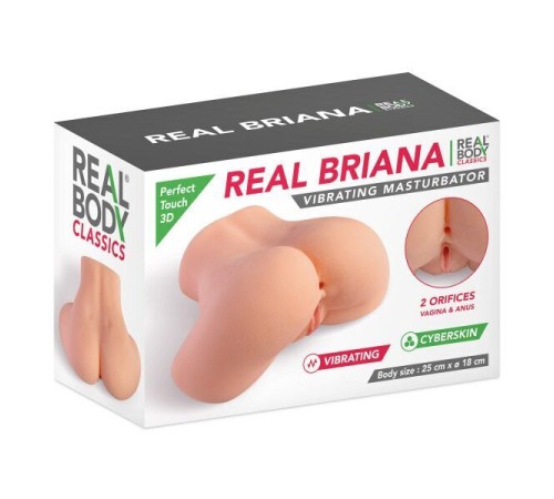 Мастурбатор Real Body — Real Briana (м'ята упаковка!!!)