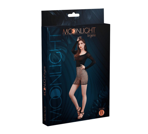 Еротична сукня Moonlight Model 13 XS-L Black (м'ята упаковка!!!)