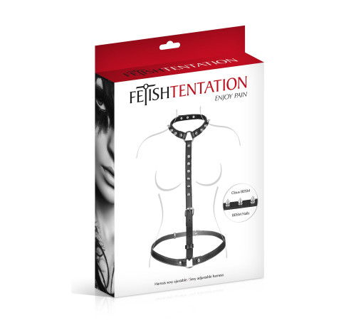 Портупея на тіло Fetish Tentation Sexy Adjustable Harness