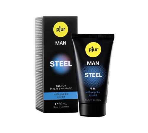 Гель для пеніса стимулювальний pjur MAN Steel Gel 50 ml (м'ята упаковка!!!)