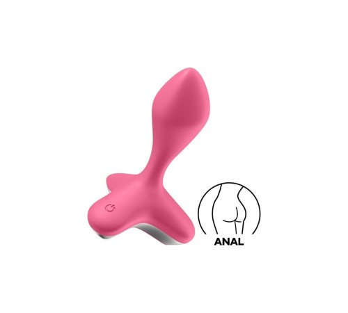 Анальна пробка з вібрацією Satisfyer Game Changer Pink (м'ята упаковка!!!)