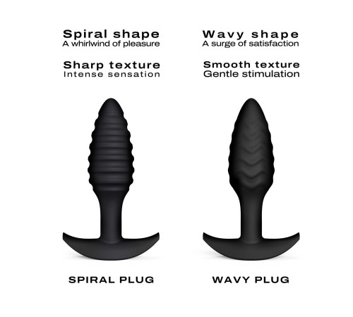 Анальна пробка Dorcel SPIRAL PLUG (м'ята упаковка!!!)