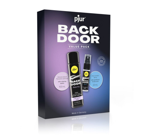 Подарунковий набор  pjur BACK DOOR Value Pack (м'ята упаковка!!!)