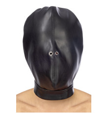 Капюшон для БДСМ Fetish Tentation Closed BDSM hood in leatherette