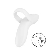 Вібратор на палець Satisfyer Bold Lover White (м'ята упаковка!!!)