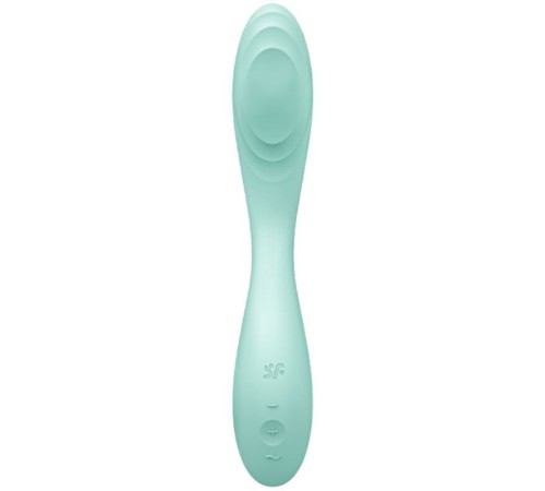 Вібратор із перлинною стимуляцією точки G Satisfyer Rrrolling Pleasure Mint (м'ята упаковка!!!)