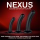 Набір дилдо Nexus Dilating Set  (17см, 15см, 12,5см) (м'ята упаковка!!!)