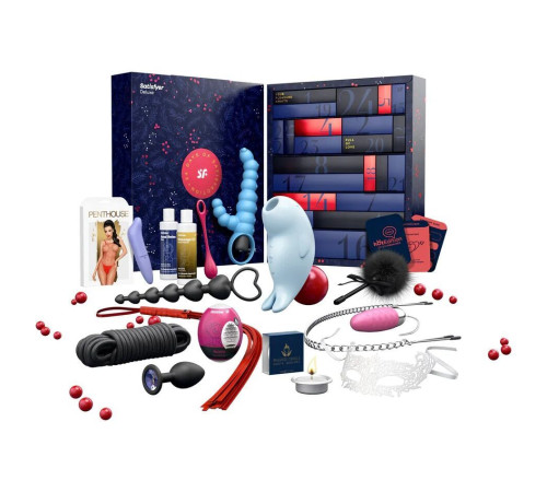 Подарунковий набір Satisfyer Deluxe Advent Calendar 2024 (м'ята упаковка!!!)