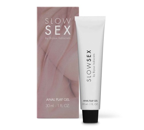 Анальний гель-змазка Bijoux Indiscrets Slow Sex Anal play gel (м'ята упаковка!!!)