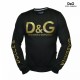 Толстовка черная с начесом D&G