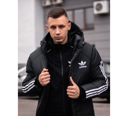 Зимняя куртка Adidas Streetz черная