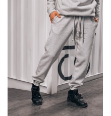 Штаны серые мужские oversize