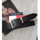 Кожаный стильный ремень Tommy Hilfiger black