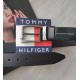 Кожаный стильный ремень Tommy Hilfiger black