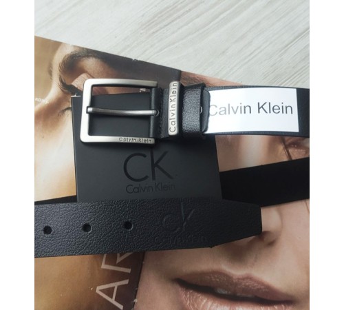 Мужской ремень Calvin Klein leather black