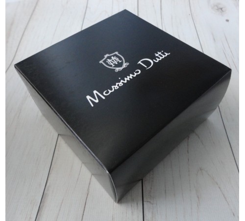 Мужской ремень Massimo Dutti для джинсов black