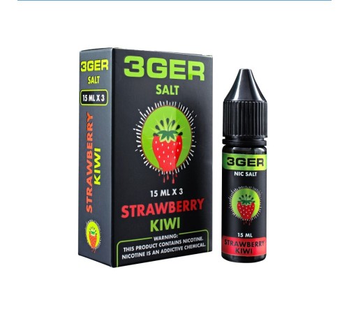 3Ger Salt - Strawberry Kiwi 15 мл 25 мг (арт. 0126)