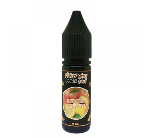 New Way Salt Black - Lemon - Peach 15 мл 65 мг (арт. 0302)