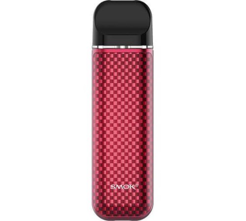 SMOK Novo 3 Pod System Kit 25W 800mAh IML Red Carbon Fiber (арт. 1255)