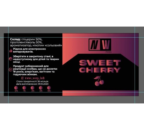 NW Pods - Sweet Cherry 10 мл 30 мг (арт. 1548)