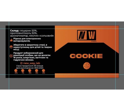 NW Pods - Cookie 10 мл 50 мг (арт. 1545)