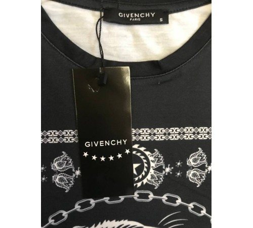 Футболка Givenchy black (лев)