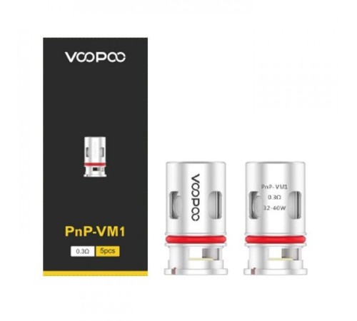 VooPoo Випаровувач PnP-VM1(0.3 Ом) (32-40W) VINCI X / Drag S / NAVI  (арт. 0822)