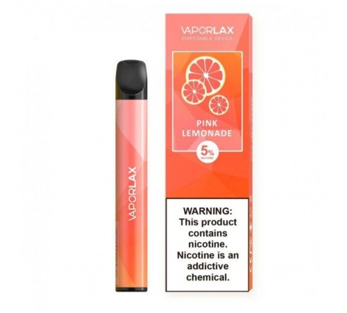 Одноразовая POD система Vaporlax - Pink Lemonade 800 затяжек  (арт. 1448)