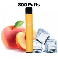 Одноразовая Pod система Elf Bar 550 Disposable 50 мг (Peach Ice) на 800 затяжек.  (арт. 1261)