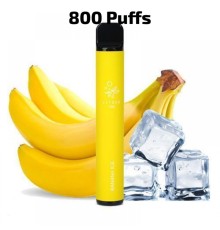 Одноразовая Pod система Elf Bar 550 Disposable 50 мг (Banana Ice) на 800 затяжек.  (арт. 1264)