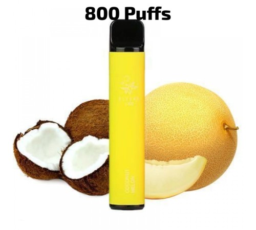 Одноразовая Pod система Elf Bar 550 Disposable Coconut Melon 50 мг на 800 затяжек.  (арт. 1276)