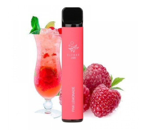 Elf Bar 1500 Disposable Device 850mAh Pink Lemonade 5%  (арт. 1656)