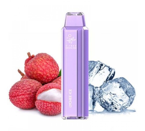 Elf Bar Crystal 2500 Puffs - Lychee Ice (Одноразовые)  (арт. 1625)