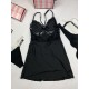 Пеньюар Victoria's secret  модель 6 черный kk021