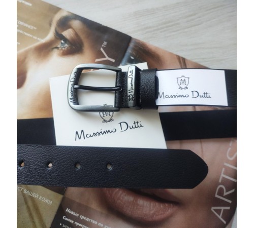 Мужской ремень Massimo Dutti  black