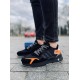 Мужские кроссовки Adidas Jogger Black Orange (Черный)