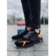 Мужские кроссовки Adidas Jogger Black Orange (Черный)