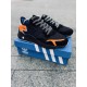 Мужские кроссовки Adidas Jogger Black Orange (Черный)