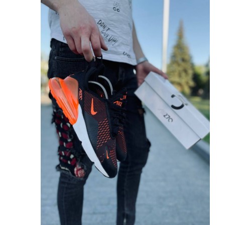 Мужские кроссовки Nike Air Max 270 (Черные)