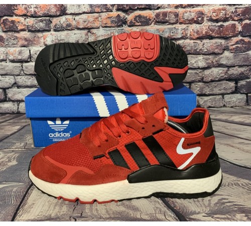 Мужские кроссовки Adidas Jogger (Красные)