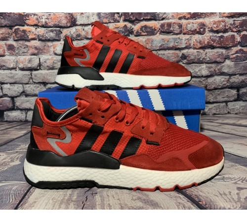 Мужские кроссовки Adidas Jogger (Красные)