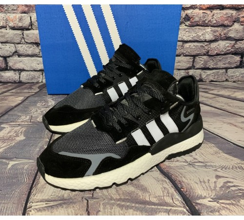 Мужские кроссовки Adidas Jogger (Черный)