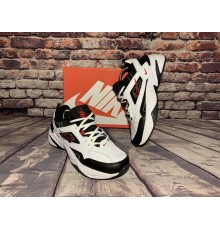 Мужские кроссовки Nike M2K Tekno (Белые с черным)