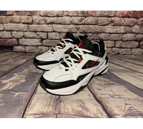 Мужские кроссовки Nike M2K Tekno (Белые с черным)