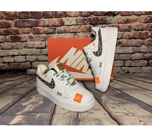 Мужские кроссовки Nike Air Force (кеды) белые