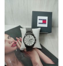 Мужские часы Tommy Hilfiger black&silver