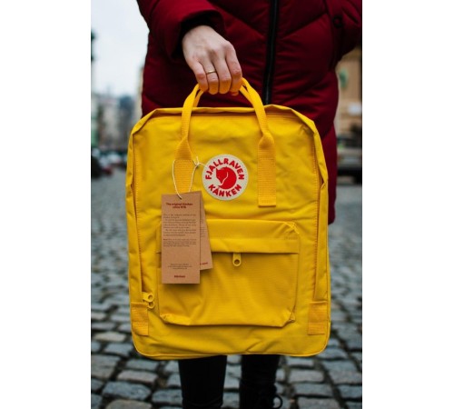 Рюкзак , Fjallraven Kanken Classic , жовтий. Код: 123461376