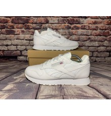 Мужские кроссовки белые Reebok Classic белые