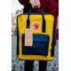 Рюкзак , Fjallraven Kanken Classic , жовто-синій . 123461377