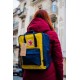 Рюкзак , Fjallraven Kanken Classic , жовто-синій . 123461377